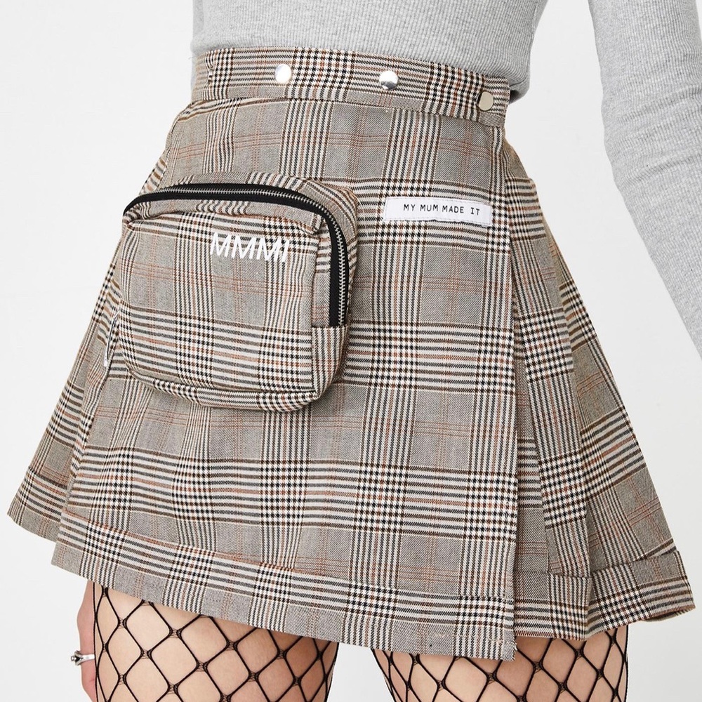 My Mum Made It plaid skirt (final sale/price firm)